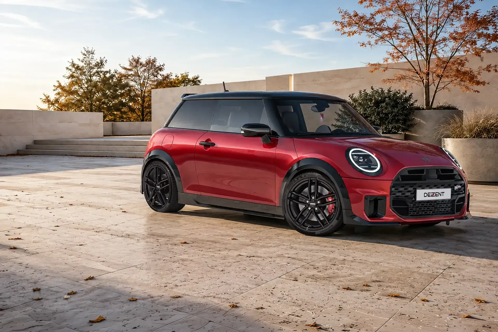 Mini Cooper John Cooper Works mit Dezent TR black