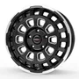 Borbet CW 7 black rim window polished matt