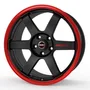 Borbet DB8GT2 black matt rim red