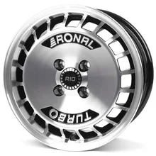 Ronal R10 Turbo Schwarz-Frontkopiert