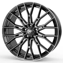 R3 Wheels R3F03 FlowForged phantom black polished