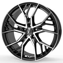 V1 Wheels V7 Glossy Black Machined