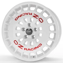 OZ RR40 Race White + Red Lettering