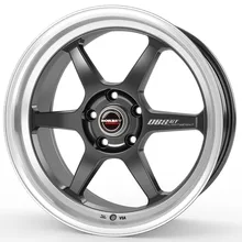 Borbet DB8GT graphite rim polished