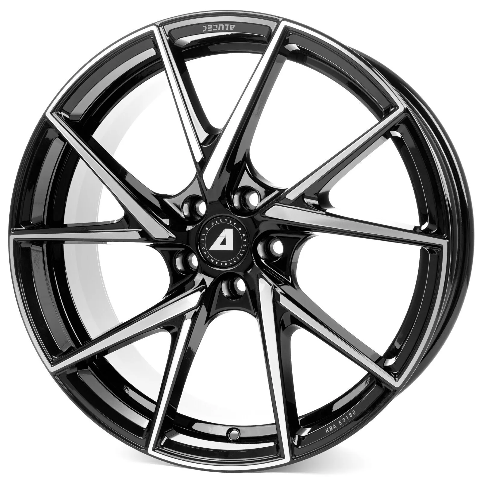 Alutec ADX.01 - diamant-schwarz frontpoliert