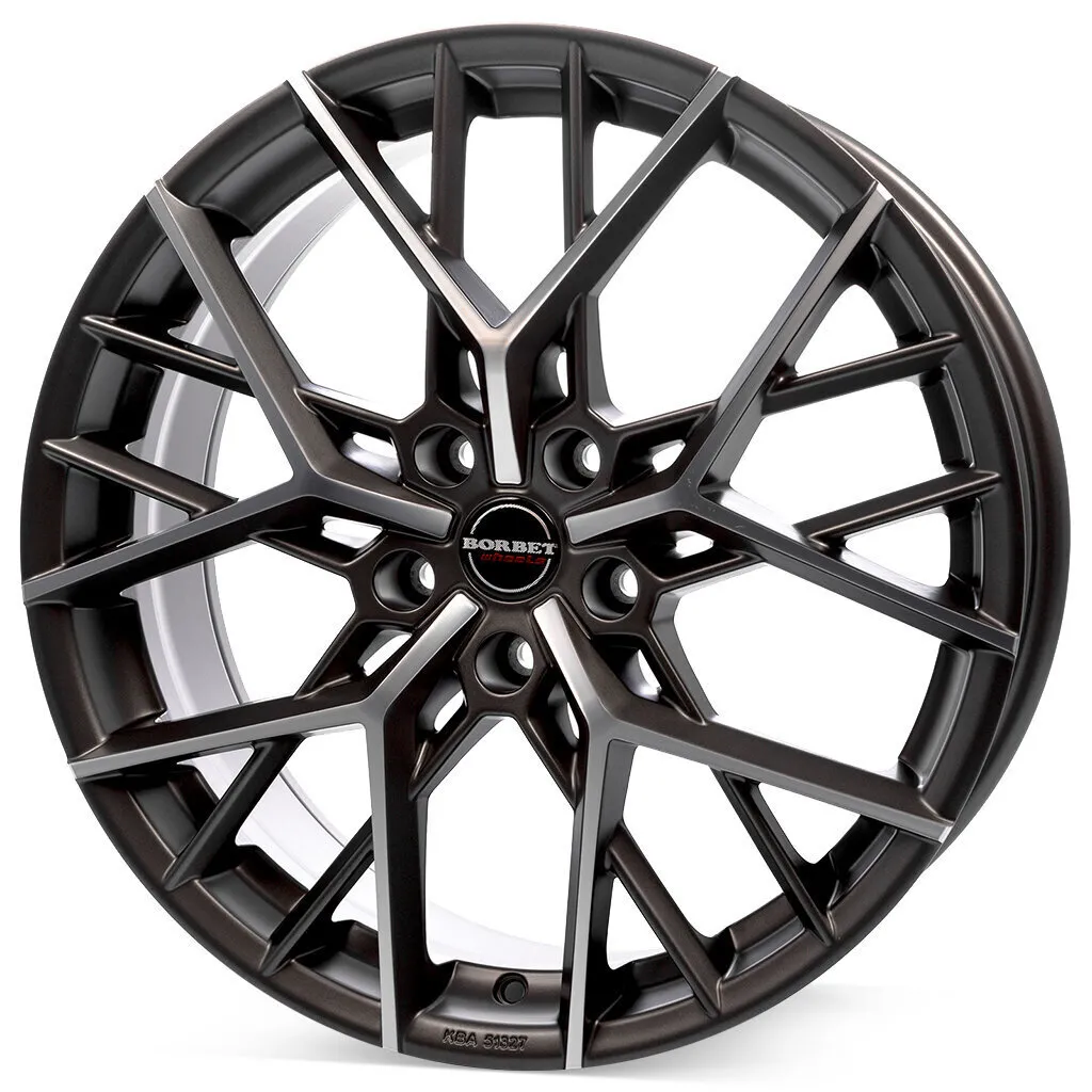 Borbet BY - titan polished matt