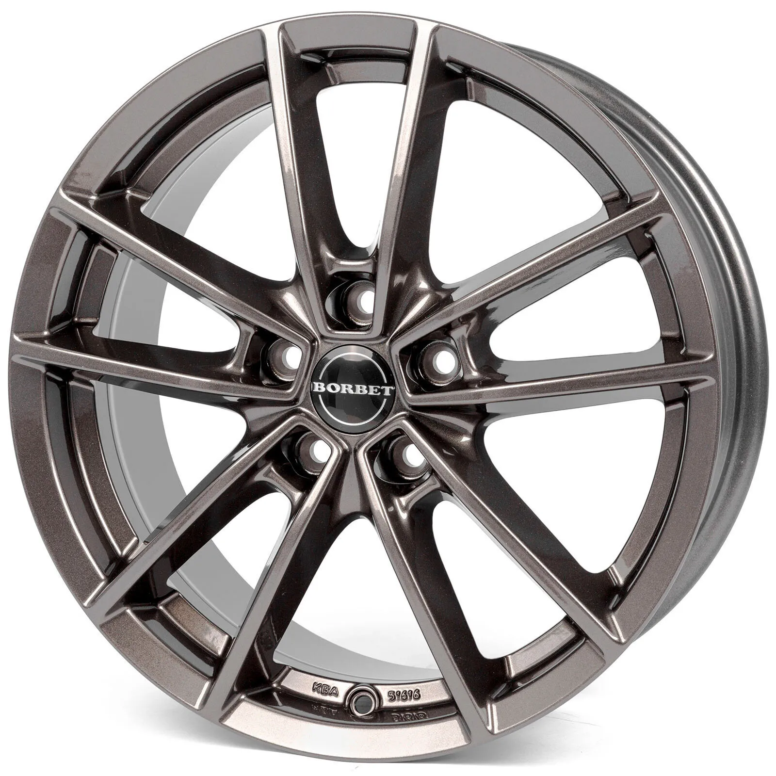 Borbet W - mistral anthracite glossy
