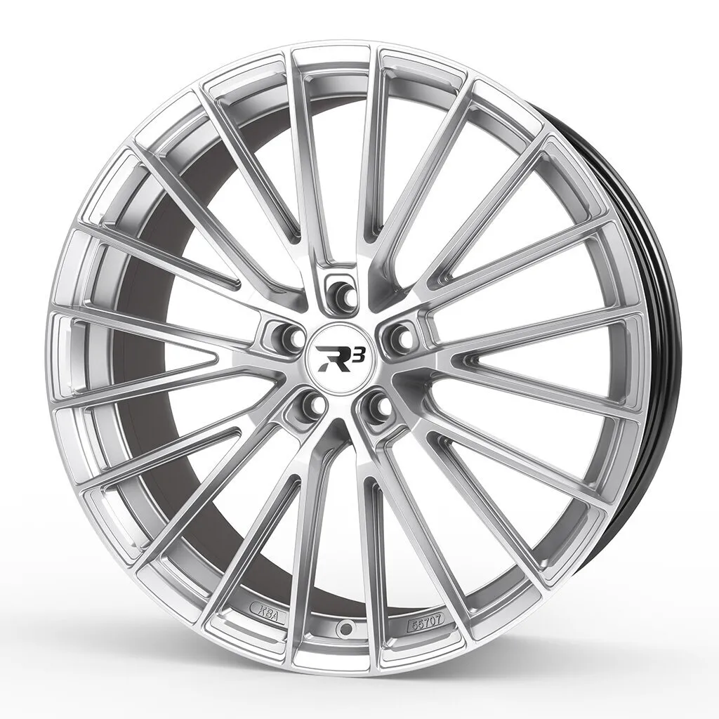 R³ Wheels R3H09 - hyper black silver