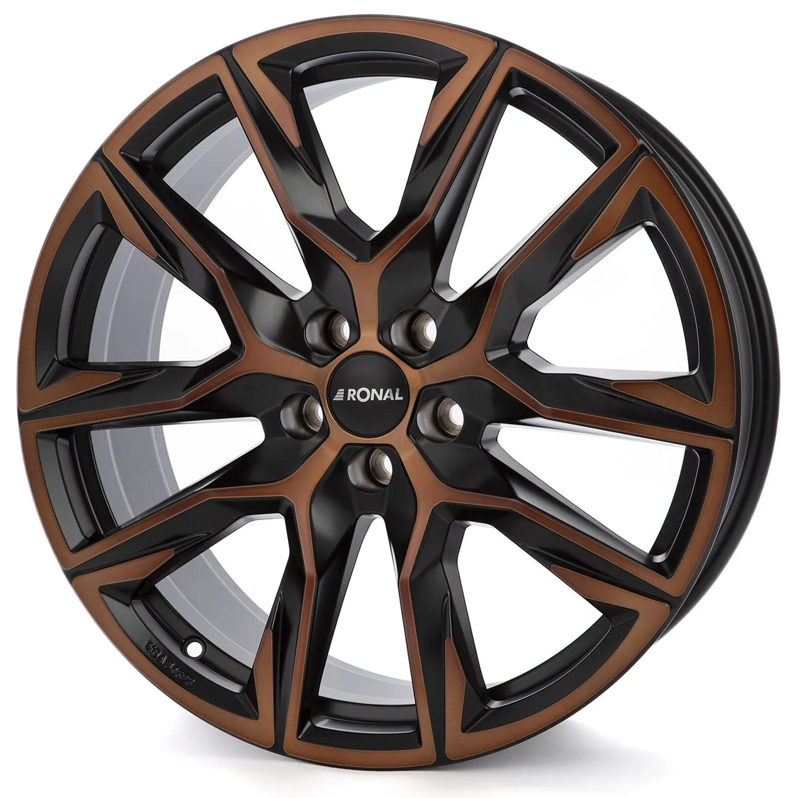 Ronal R71 - Jetblack-Copper Matt