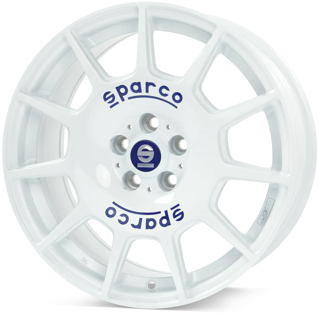Sparco Terra - White + Blue Lettering