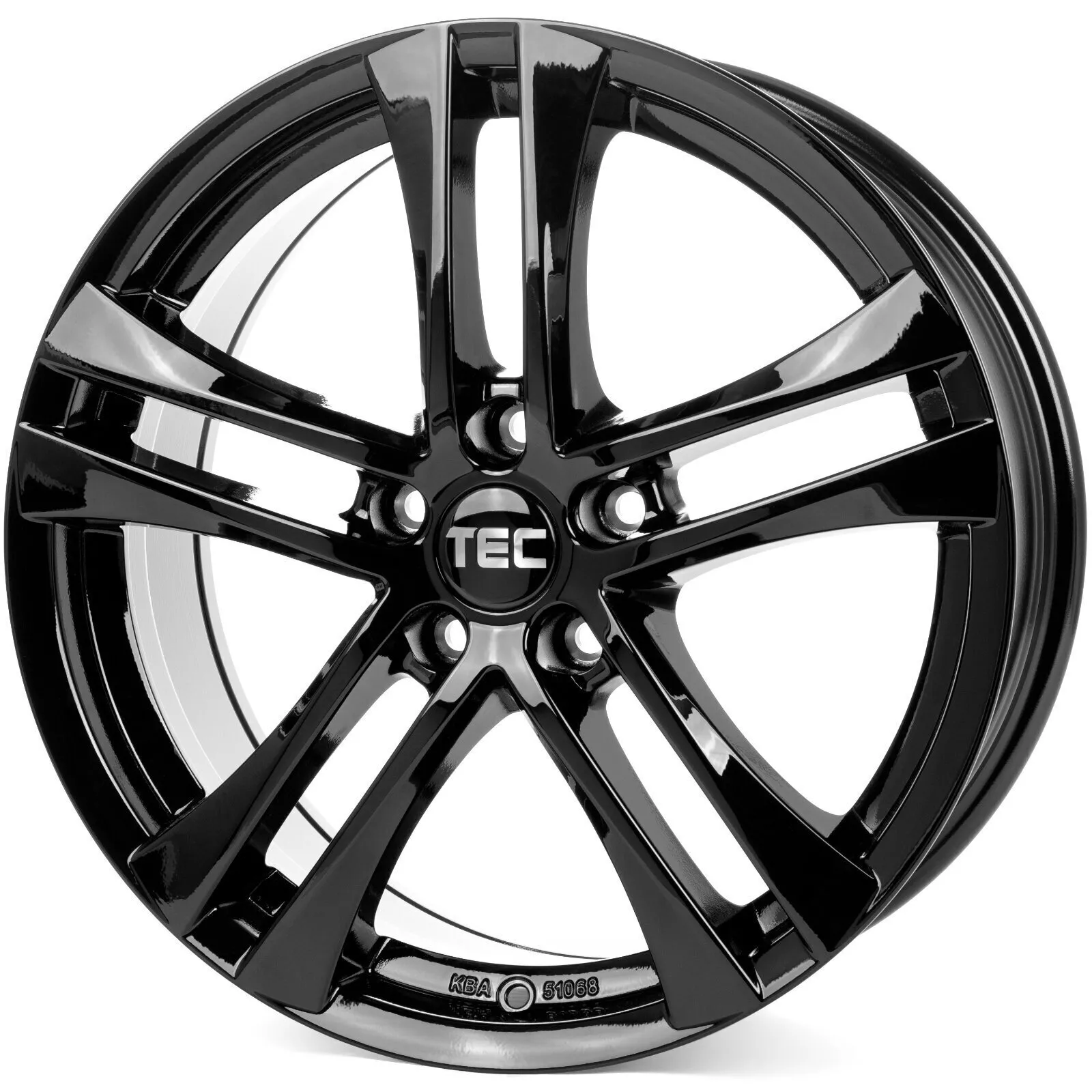 Tec Speedwheels AS4 Evo - Schwarz-Glanz